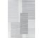 Tapis Scandinave Moderne Blanc/gris 200x275