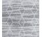 Tapis Scandinave Moderne Gris/blanc 120x170