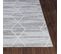 Tapis Scandinave Moderne Gris/blanc 160x220