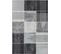 Tapis Scandinave Moderne Noir/gris 160x220