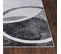 Tapis Scandinave Moderne Noir/gris/blanc 120x170