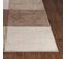 Tapis Scandinave à Carreaux - Marron Et Beige - 200x275cm