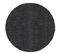 Tapis Rond Shaggy Moderne Gris Foncé Ø 200