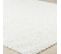 Tapis Shaggy Moderne Blanc 160x220