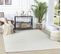 Tapis Shaggy Moderne Blanc 120x170