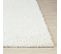 Tapis Shaggy Moderne Blanc 120x170