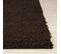 Tapis Shaggy Moderne Marron Foncé 120x170