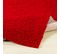 Tapis Shaggy Moderne Rouge 80x150