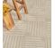 Tapis D'intérieur/extérieur Scandinave Moderne Beige 80x150