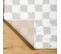 Tapis Shaggy Moderne Ivoire/gris Clair 160x220