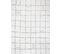 Tapis Scandinave Moderne Ivoire/gris 200x275