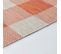 Tapis D'extérieur/intérieur à Carreaux Orange/beige 160x213