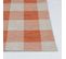 Tapis D'extérieur/intérieur à Carreaux Orange/beige 160x213