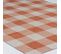 Tapis D'extérieur/intérieur à Carreaux Orange/beige 160x213