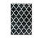 Tapis Moderne Dorothy En Polyester - Noir - 120x170 Cm