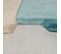 Tapis Arty En Laine - Bleu Turquoise - 120x170 Cm