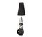 Lampe de sol THALIA LP DE SOL Noir et chrome