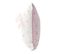 Coussin ruban 40x40 cm BALLERINE Rose