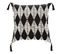 Coussin 40x40 cm BOHEMIA Noir / Blanc