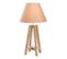 lampe a poser H.60cm LOUISON Naturel.