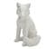 Statue H.25 cm RENARD ORIGAMI Blanc