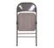 Chaise pliante SOREN gris