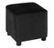 Pouf H. 35 cm JACK VELOURS Noir