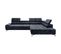 Canapé d'angle droit relax PALLADIO tissu Monolith anthracite