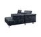 Canapé d'angle droit relax PALLADIO tissu Monolith anthracite