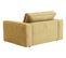 Fauteuil CLOUD yellow et bador gold