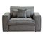 Fauteuil CLOUD darkgrey et bador