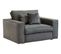 Fauteuil CLOUD anthracite et bador