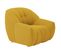 Fauteuil NOVA tissu golf oker