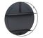 Miroir D70 cm ALMA Noir