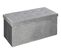 Banc coffre L. 76 - H 38 cm DIAMANT Gris