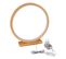 Lampe LED ronde 31,5 cm CIRCLE Naturel