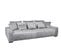 Canapé convertible 4 places BOREALE tissu vogue 14 silver