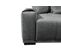 Canapé convertible 4 places BOREALE tissu vogue 16 graphite