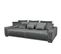 Canapé convertible 4 places BOREALE tissu vogue 16 graphite