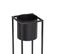 Pot sur pied H.60 cm CASSANDRE Noir