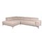 Canapé d'angle gauche relax PALLADIO tissu Polaris beige