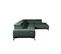 Canapé d'angle droit relax PALLADIO tissu Polaris vert kaki