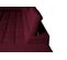 Canapé d'angle gauche relax PALLADIO tissu Polaris bordeaux