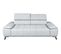 Canapé 3 places relax PALLADIO tissu Polaris gris clair