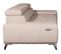 Canapé 2 places relax PALLADIO tissu Polaris beige