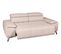 Canapé 2 places relax PALLADIO tissu Polaris beige