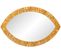 Miroir oval H. 40 cm URSULOLITA Cumin