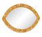 Miroir oval H. 40 cm URSULOLITA Cumin