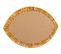 Miroir oval H. 40 cm URSULOLITA Cumin