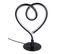 Lampe cur LED H. 23,5 cm VALENTINE Noire